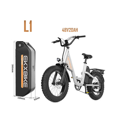 EKXBIKE Battery